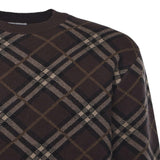 Maglione in lana e cashmere Check 8115704 B2412 BURBERRY 