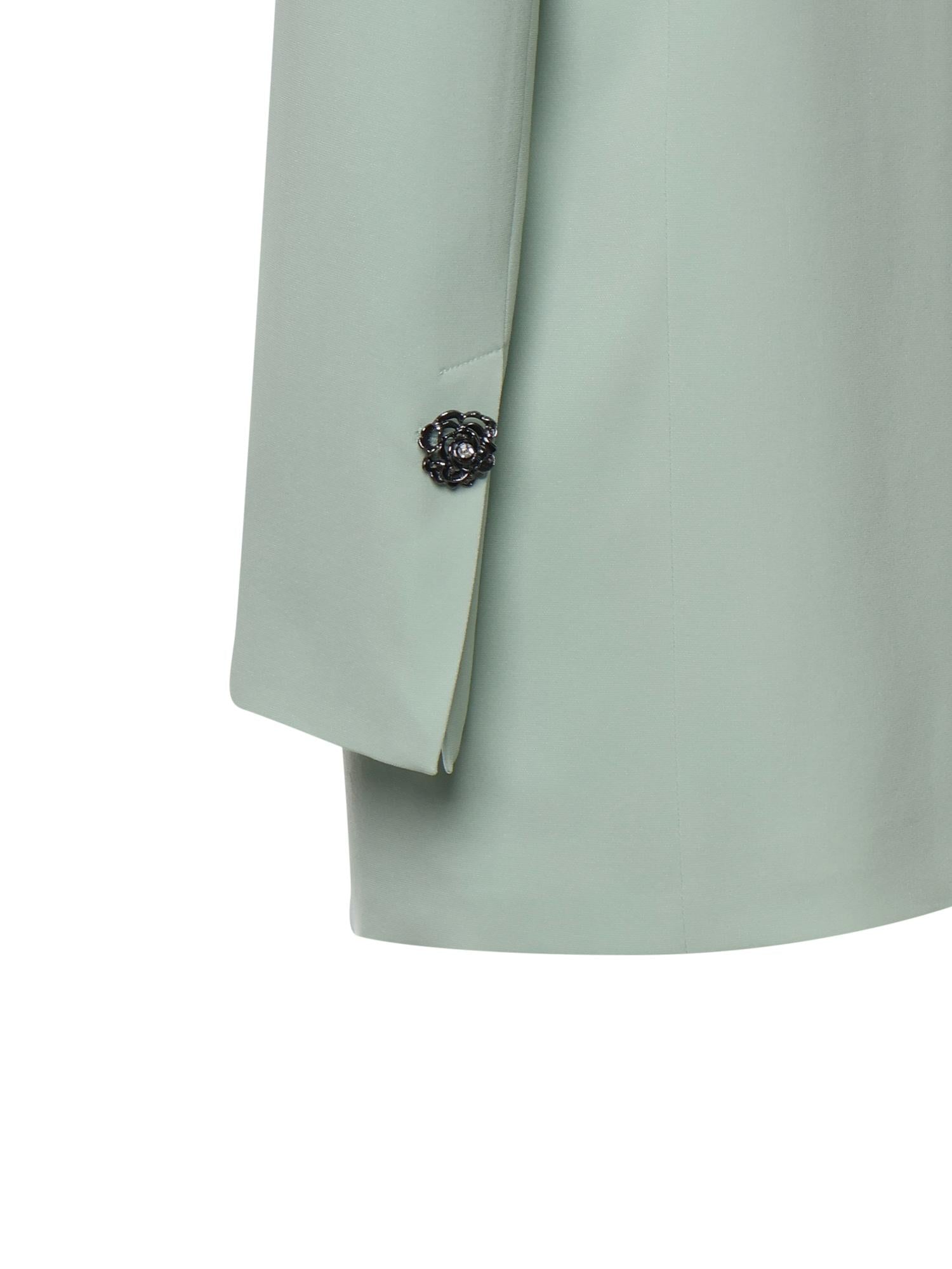Giacca con bottoni rose gioiello 106628 A2Q2T14 PINKO 