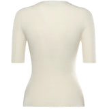 Maglione Solar a costine 125MPU130FI0049 0001 COURREGES 