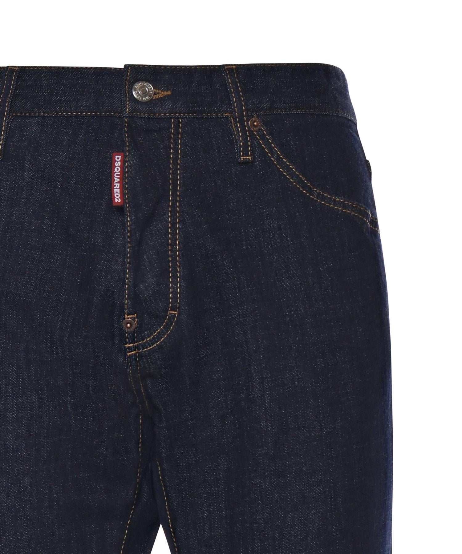 Jeans in denim di cotone stretch S74LB1893 S30664470 DSQUARED2 