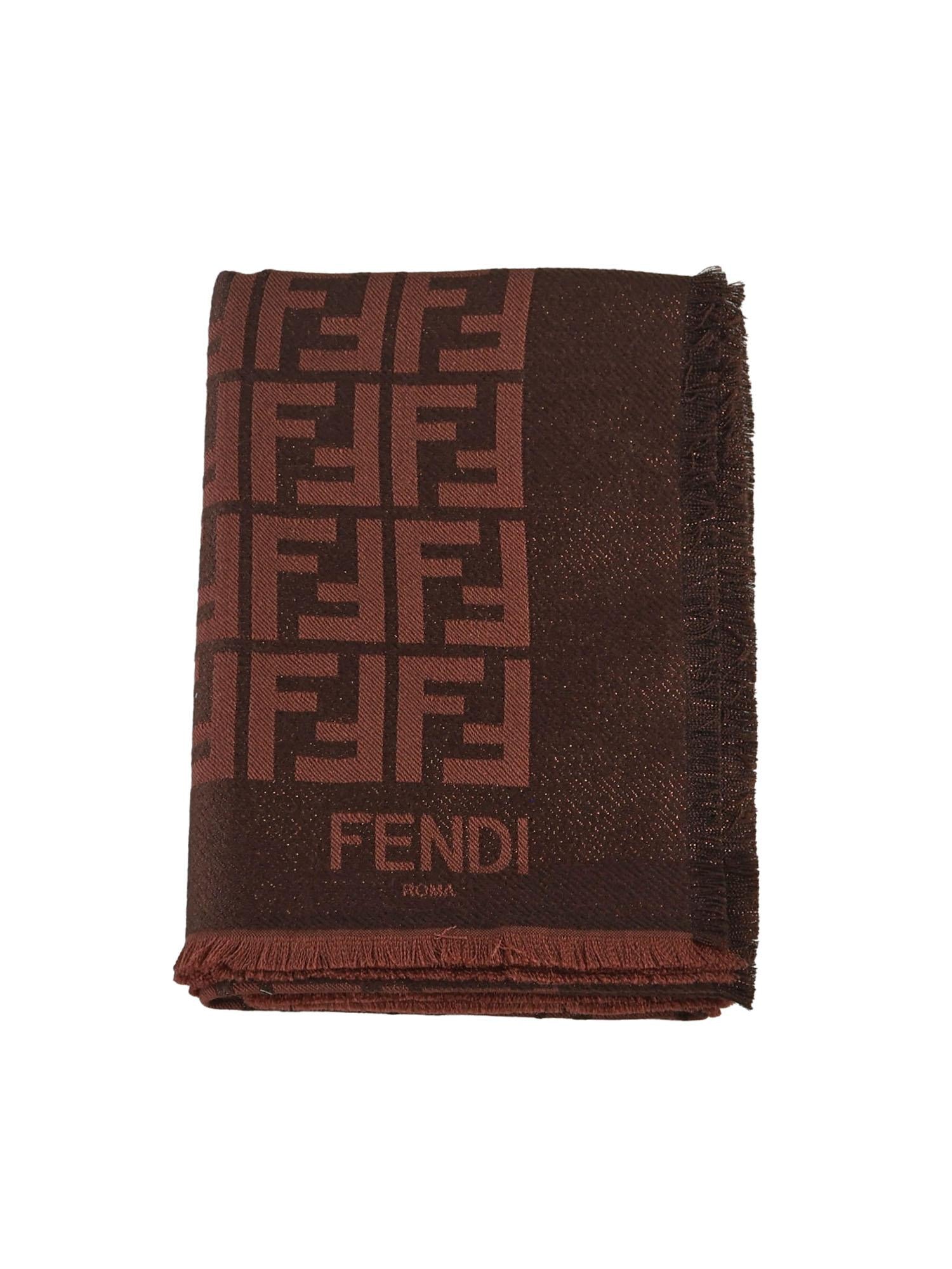 Scialle FF Jacquard FXT131 ATZBF1C9M FENDI 