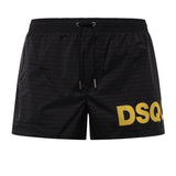 Boxer mare midi con logo D7B5C6600 014 DSQUARED2 
