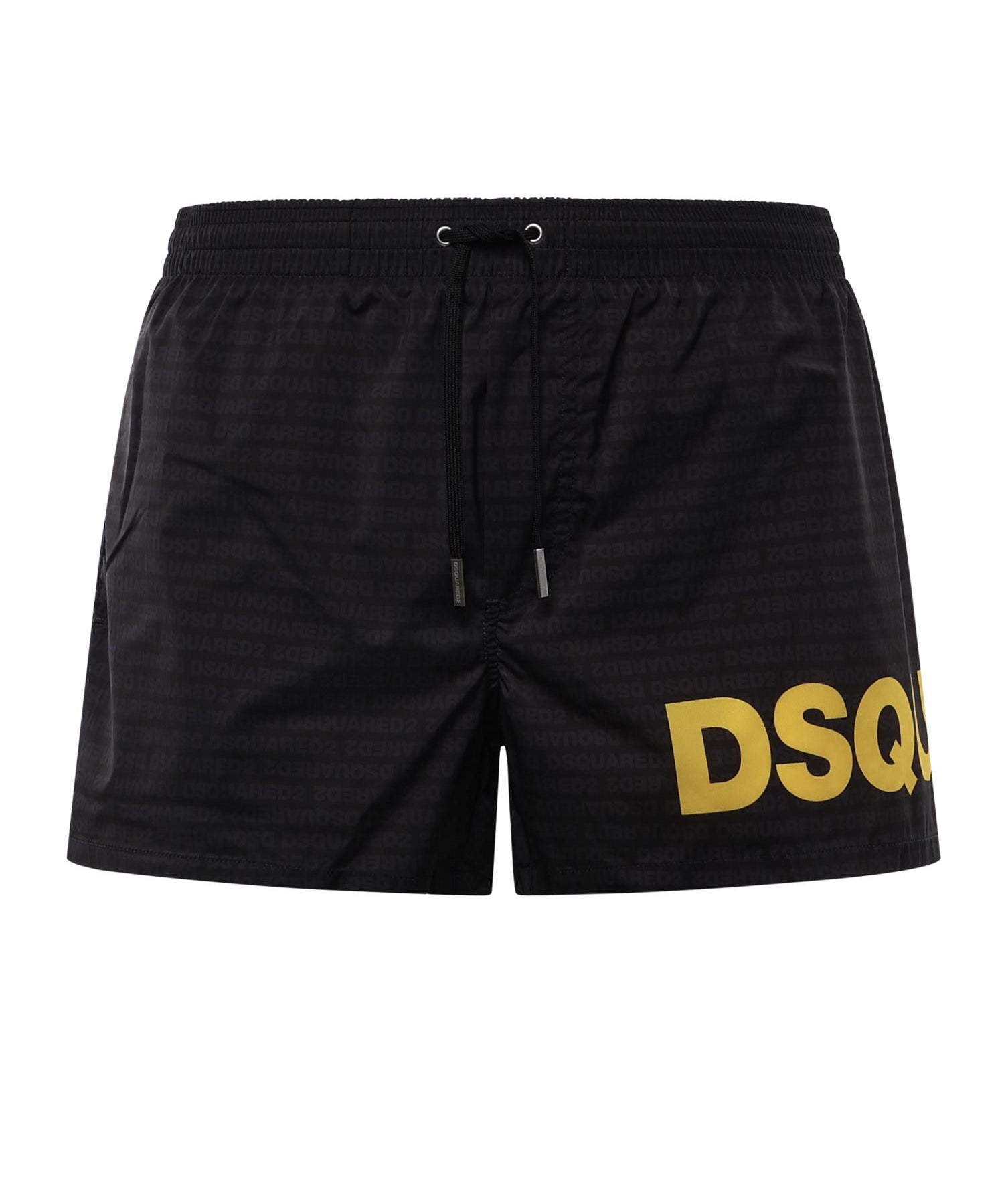 Boxer mare midi con logo D7B5C6600 014 DSQUARED2 