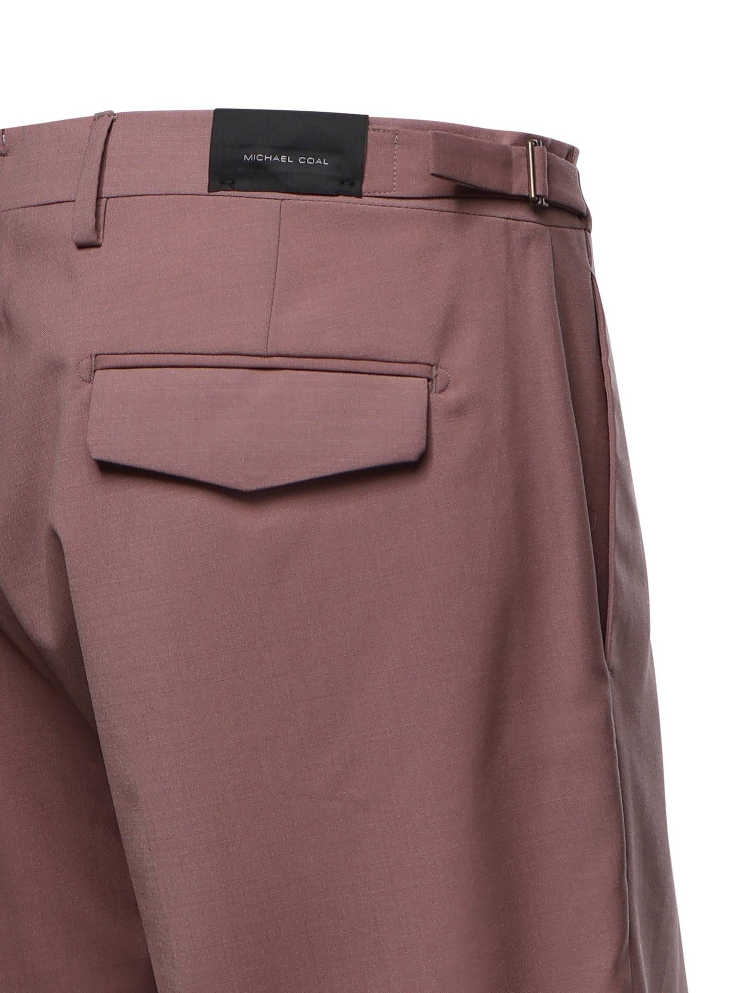 Bermuda Jessie in misto lana MCJES3687S26B 008 MICHAEL COAL 