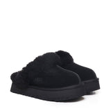 Sabot Disquette in suede e shearling 1122550 W DISQUETTEBLK UGG 