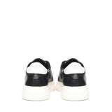 sneakers Mars in pelle MARS NAPPABLACK/WHITE GIULIANO GALIANO 
