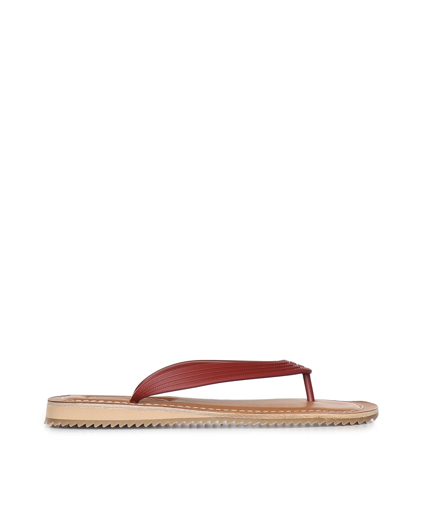 Sandali infradito con logo 5Y638E 3ZMWF0399 MIU MIU 