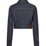 Giacca in denim FF jacquard FLF834 AW82F1UKI FENDI 