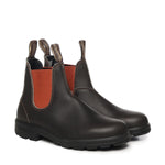 Chelsea boots in pelle 1918 BROWN & TERRACOTTA BLUNDSTONE 