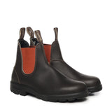 Chelsea boots in pelle 1918 BROWN & TERRACOTTA BLUNDSTONE 