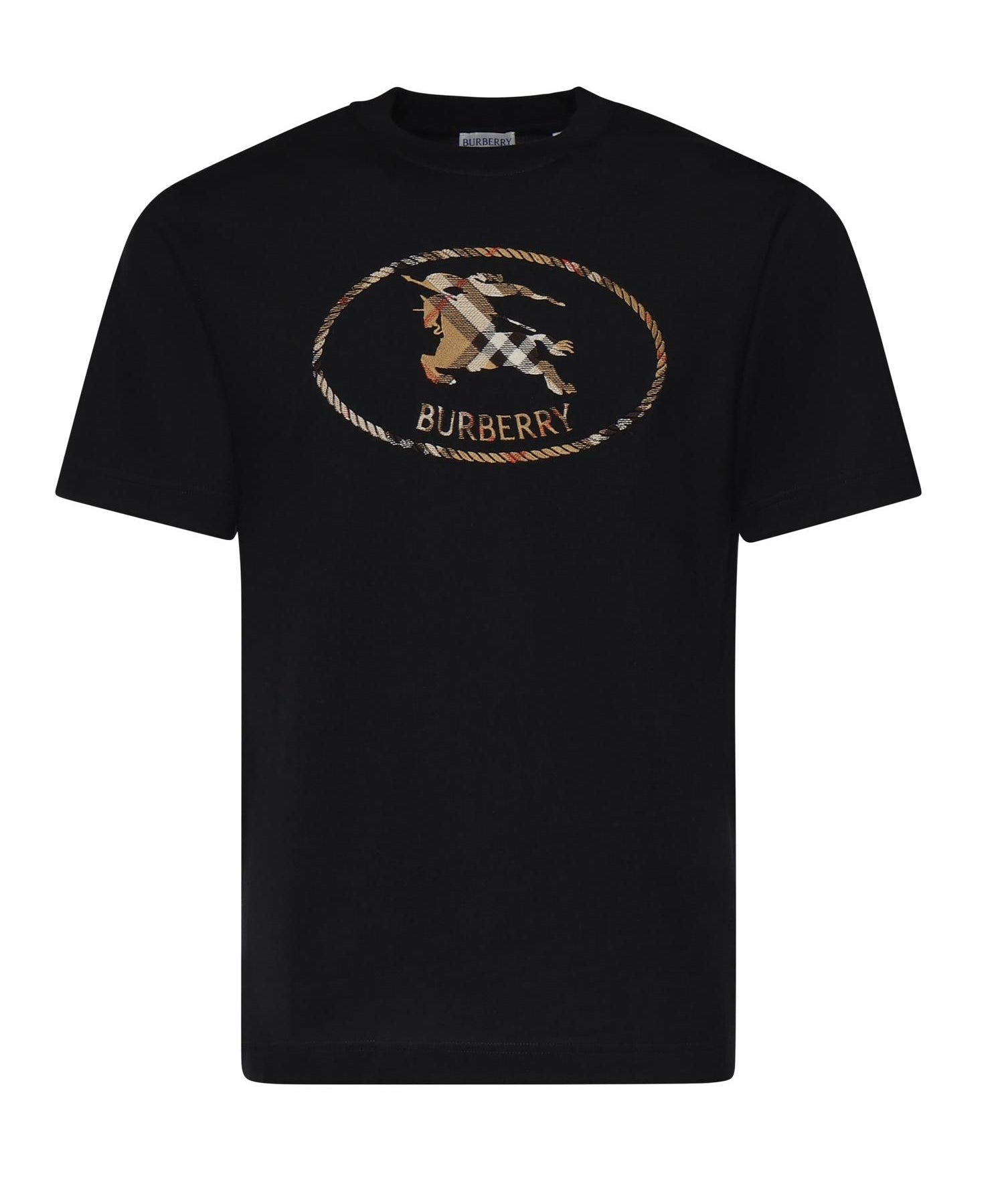 T-shirt in cotone con logo 8123436 A1189 BURBERRY 