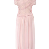 Abito midi in mussola di seta 317526  MAGDA BUTRYM 
