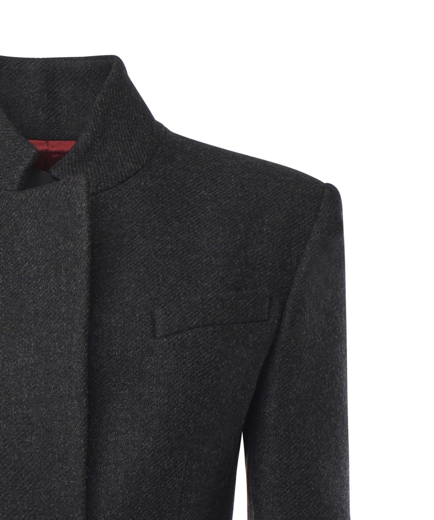 Cappotto lungo in panno 106123 A30GI84 PINKO 