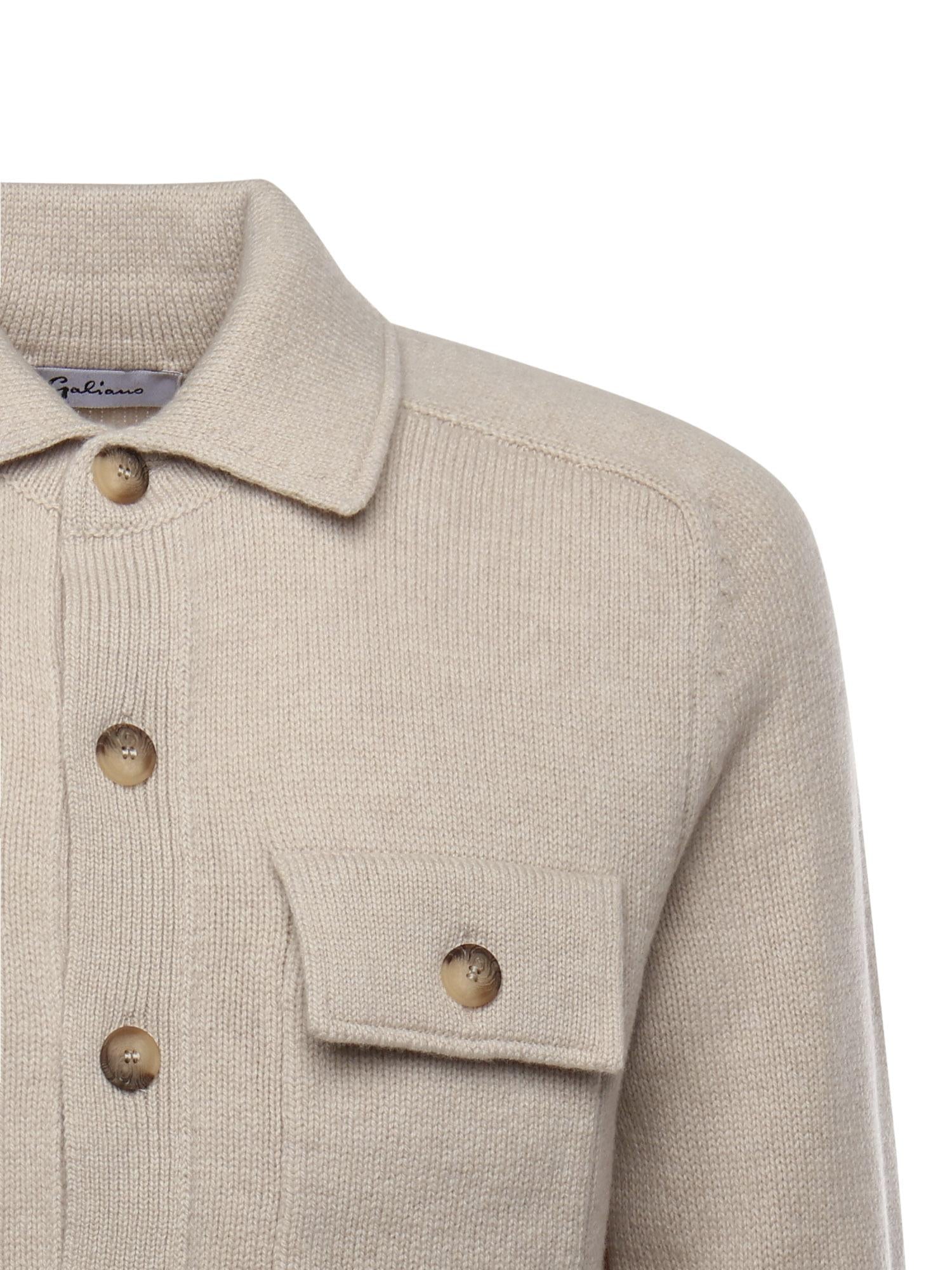 Overshirt in lana vergine 3109 25079054 GALIANO 