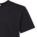 T-shirt in jersey di cotone con taschino T45101 11 SUN 68 