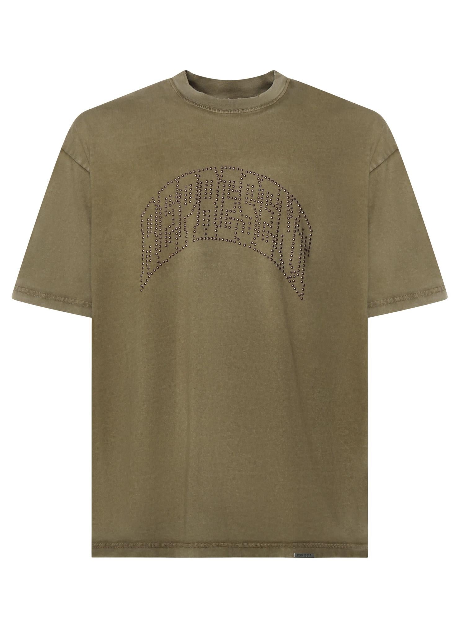 T-shirt Embellished in cotone MLM100180 59 REPRESENT 