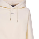 La felpa con cappuccio Gros Grain 241JS162 2341130 JACQUEMUS 