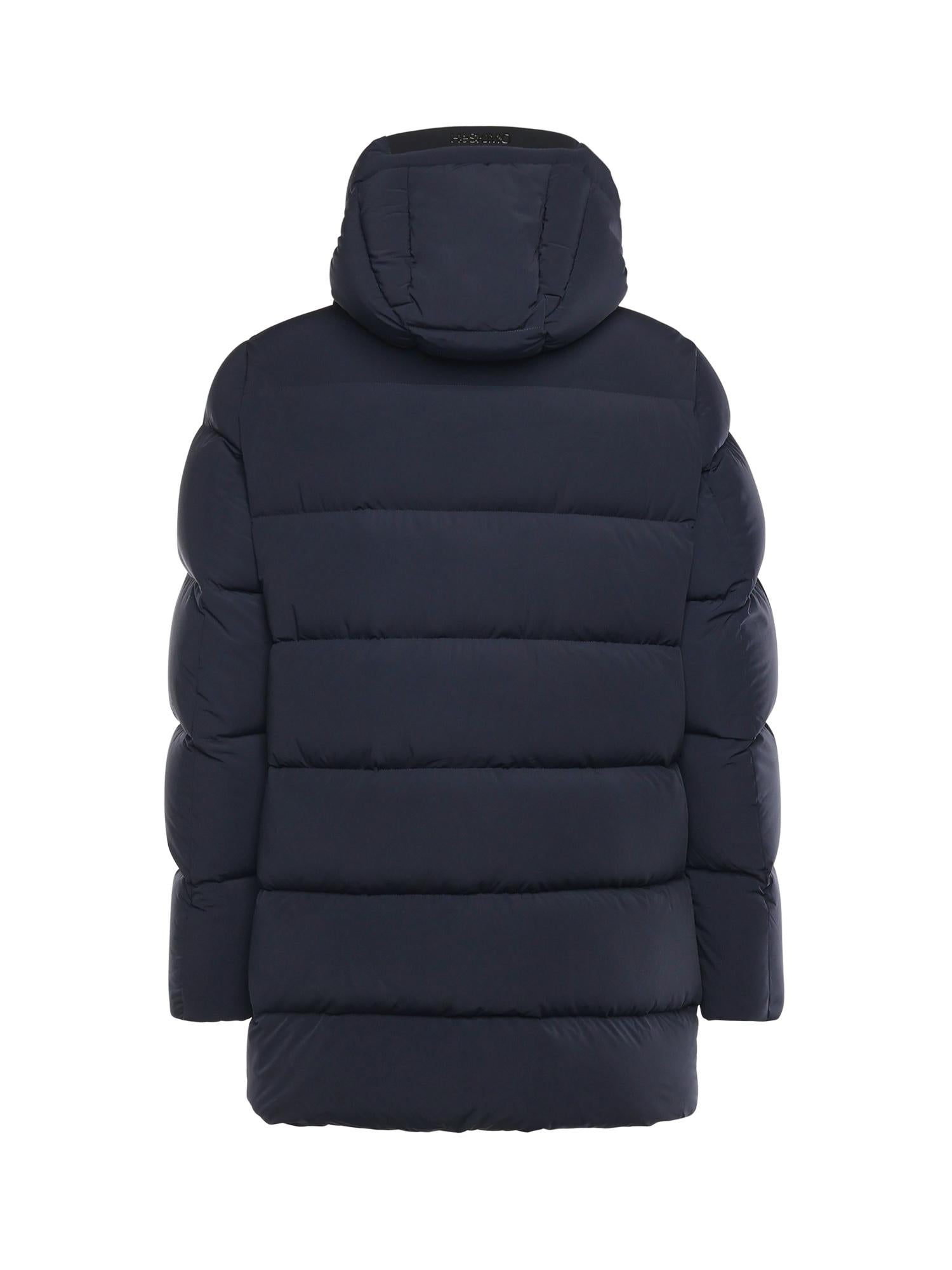 Parka bi-stretch logo HE9440019 BLUE HESKIMO 