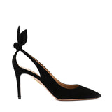 Pumps Bow Tie in suede DENMIDP0 SUE000 AQUAZZURA 