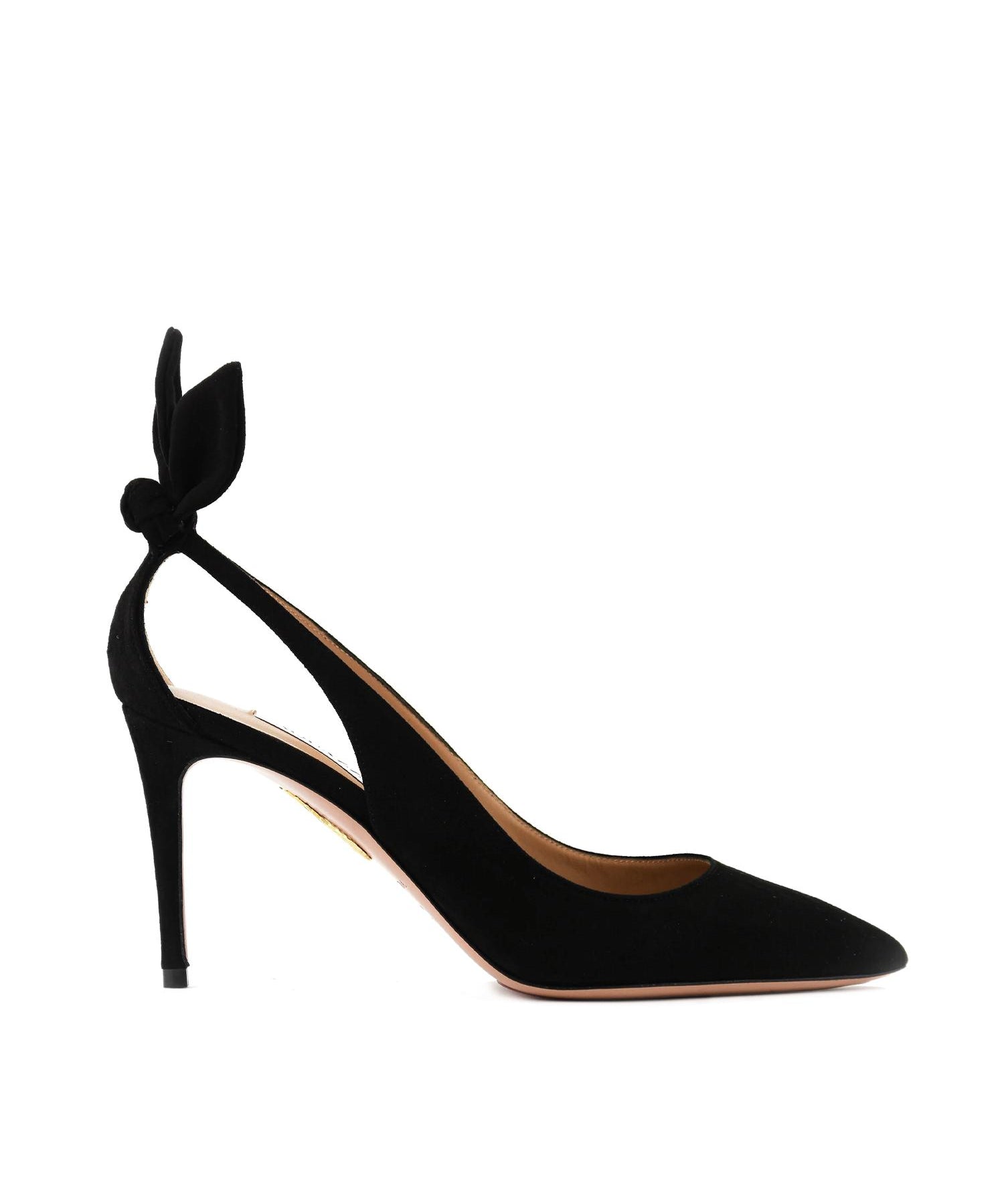 Pumps Bow Tie in suede DENMIDP0 SUE000 AQUAZZURA 