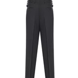 Pantaloni Mat in misto lana MAT SMPNERO BE ABLE 