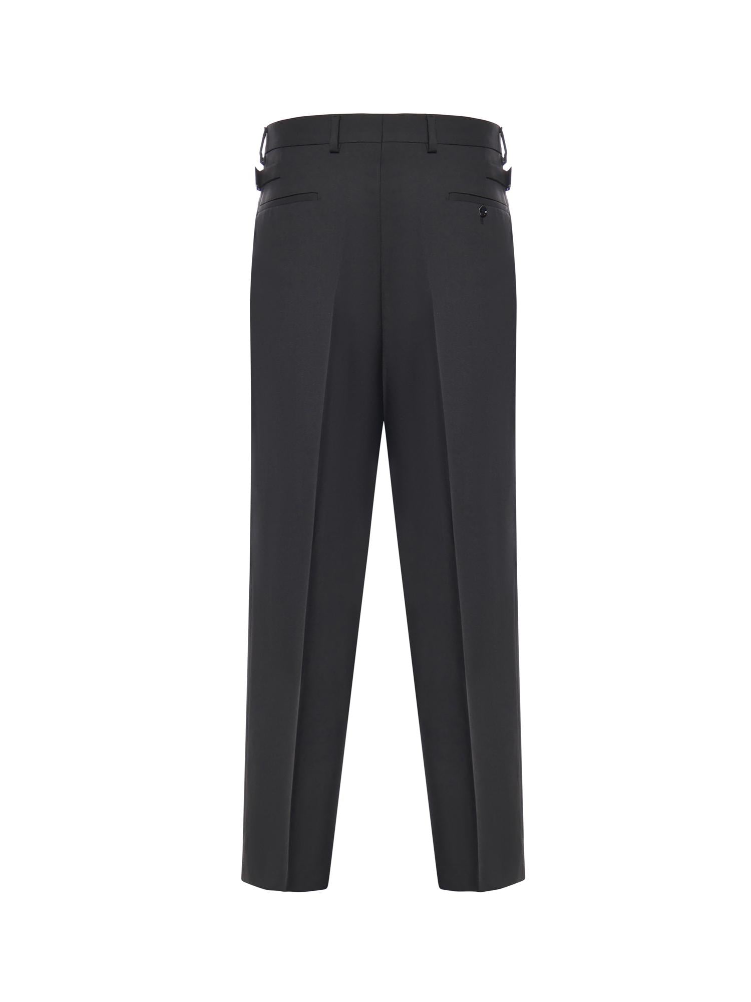 Pantaloni Mat in misto lana MAT SMPNERO BE ABLE 