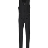 Abito da smoking a tre pezzi in lana vergine e seta GK2WMT GK310N0000 DOLCE & GABBANA 