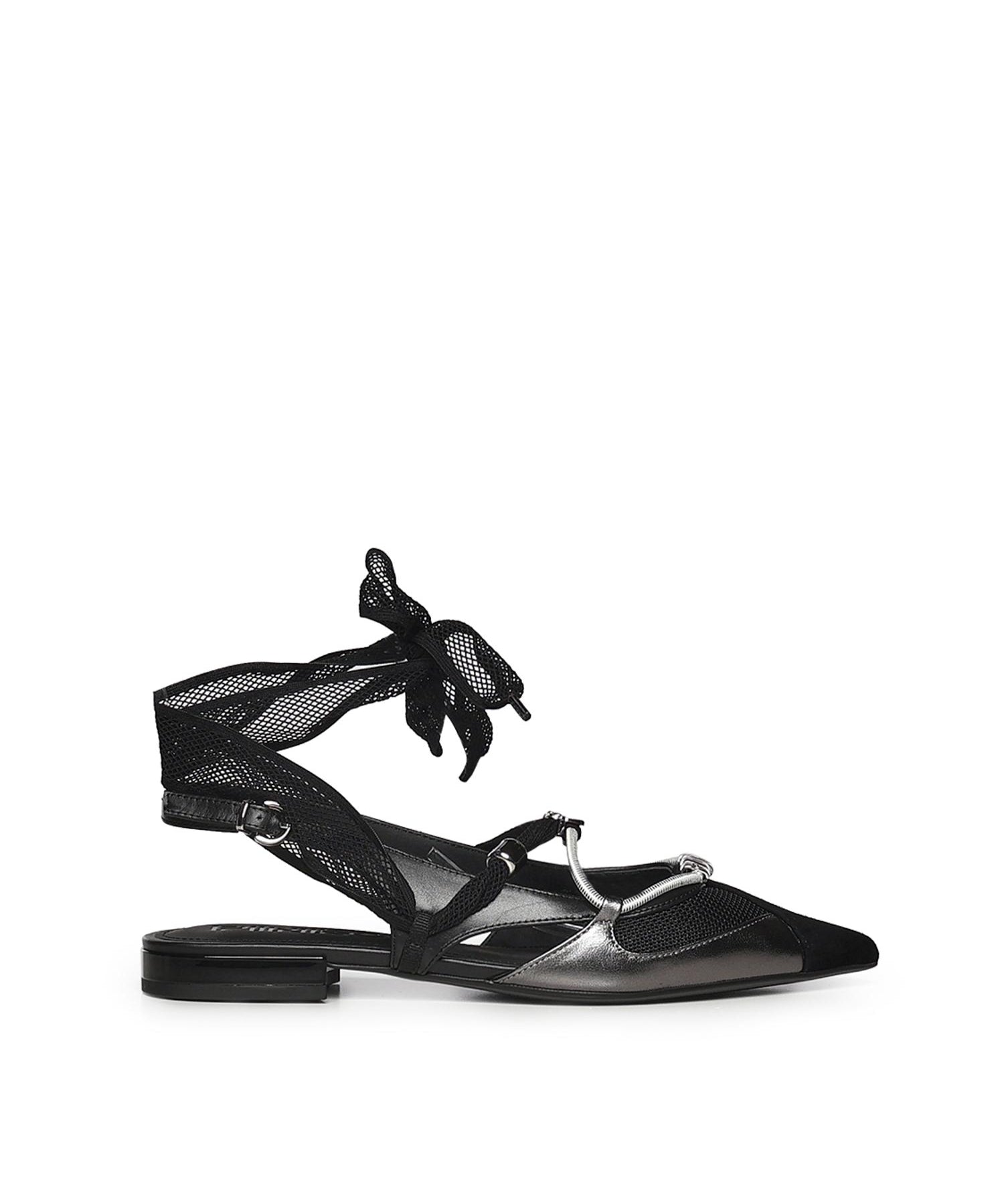 Ballerine slingback con lacci SD0547 9003Z99 PINKO 