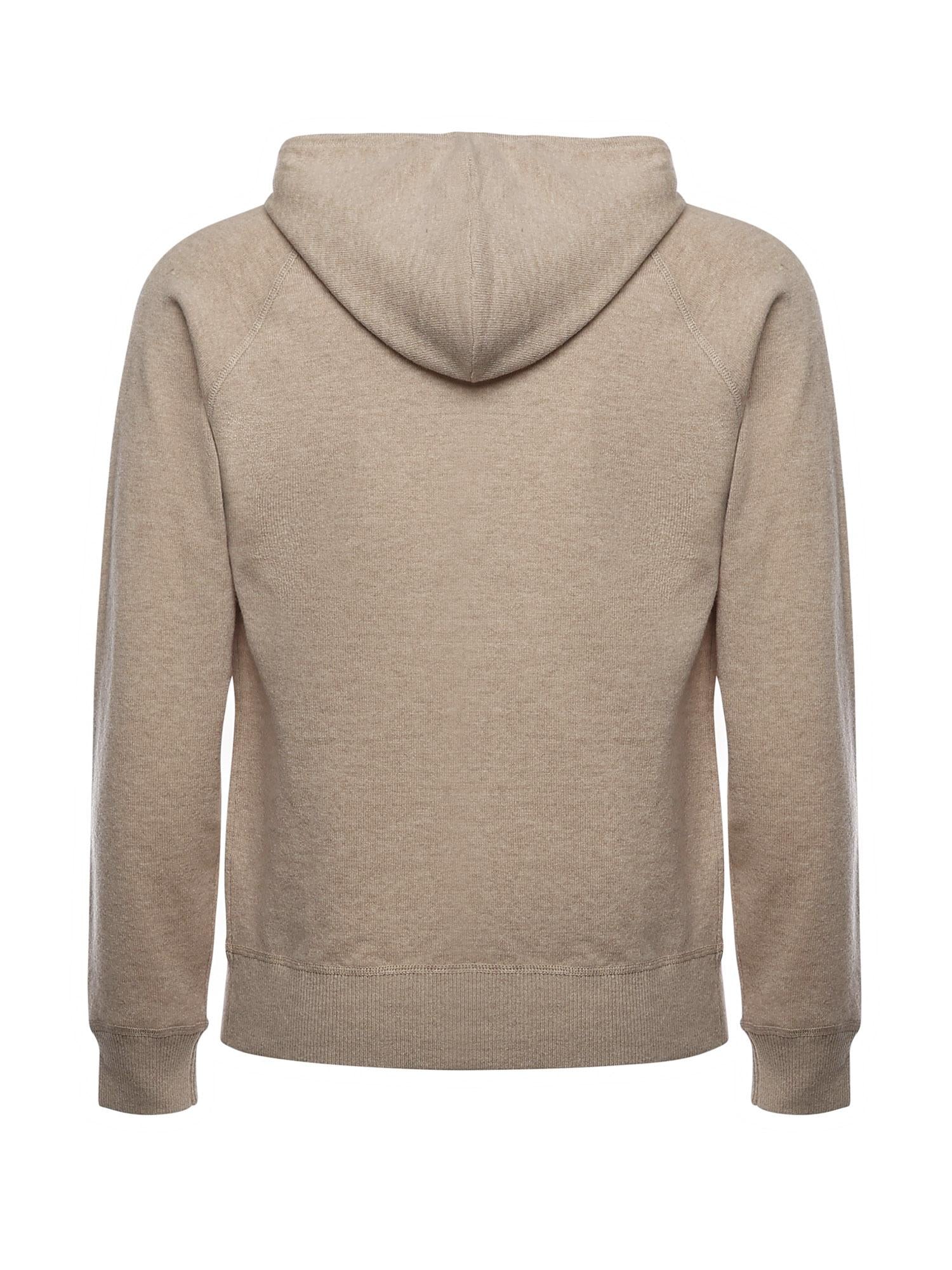 Felpa con cappuccio in lana WILB002 00031I MC2 SAINT BARTH 