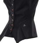 Gilet Monday in cotone 15050012 W009QN401 VIVIENNE WESTWOOD 