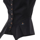 Gilet Monday in cotone 15050012 W009QN401 VIVIENNE WESTWOOD 