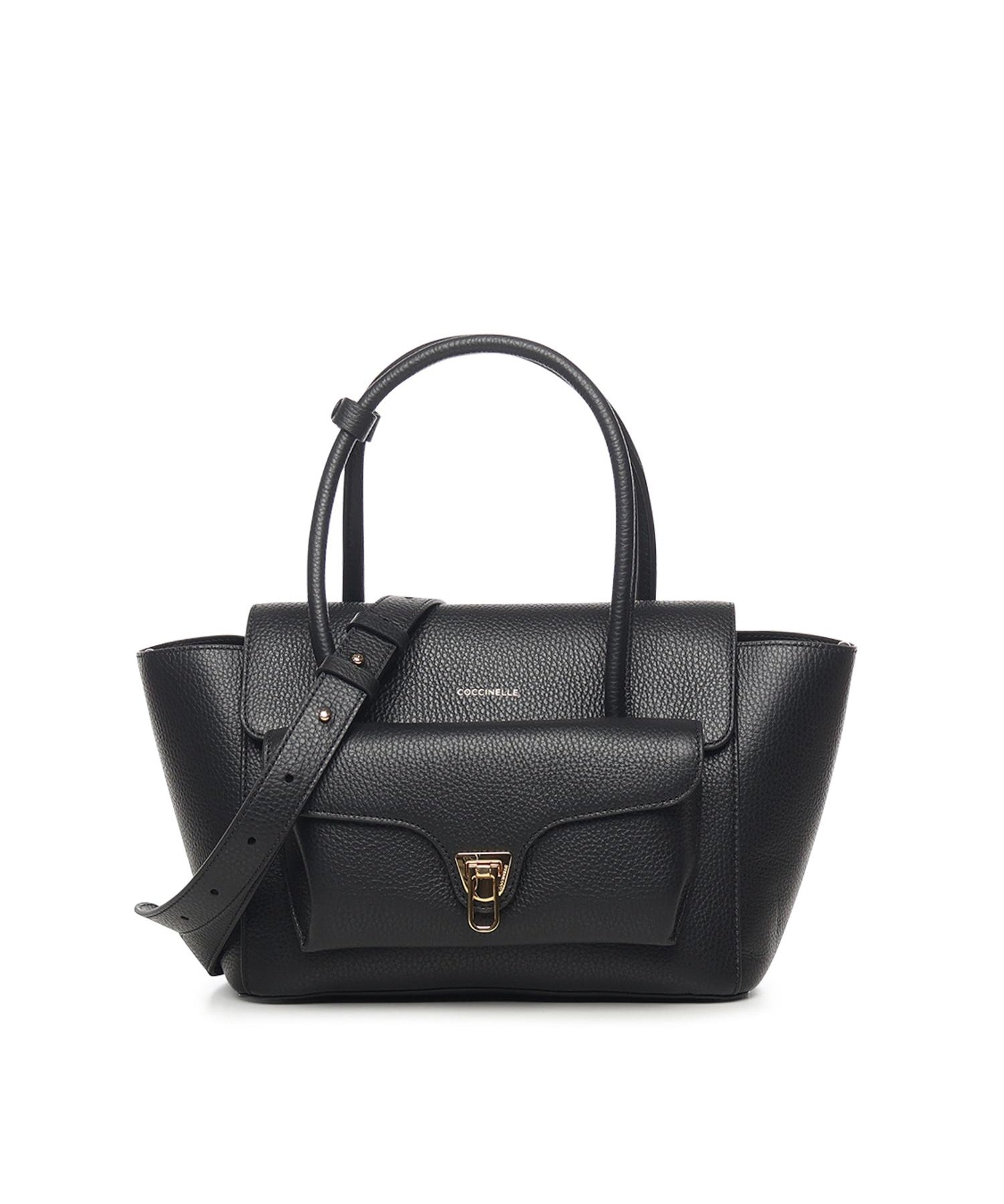 Borsa Double Beat Medium in pelle E1T8A180201 001 COCCINELLE 