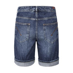 Bermuda in cotone Dereck UP454DF0261U GY6800 DONDUP 