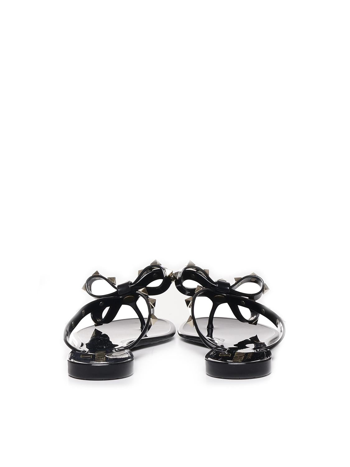 Infradito Rockstud in gomma 8W2S0552 PVS0NO VALENTINO GARAVANI 