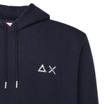 Felpa in cotone con logo F45104 07 SUN 68 