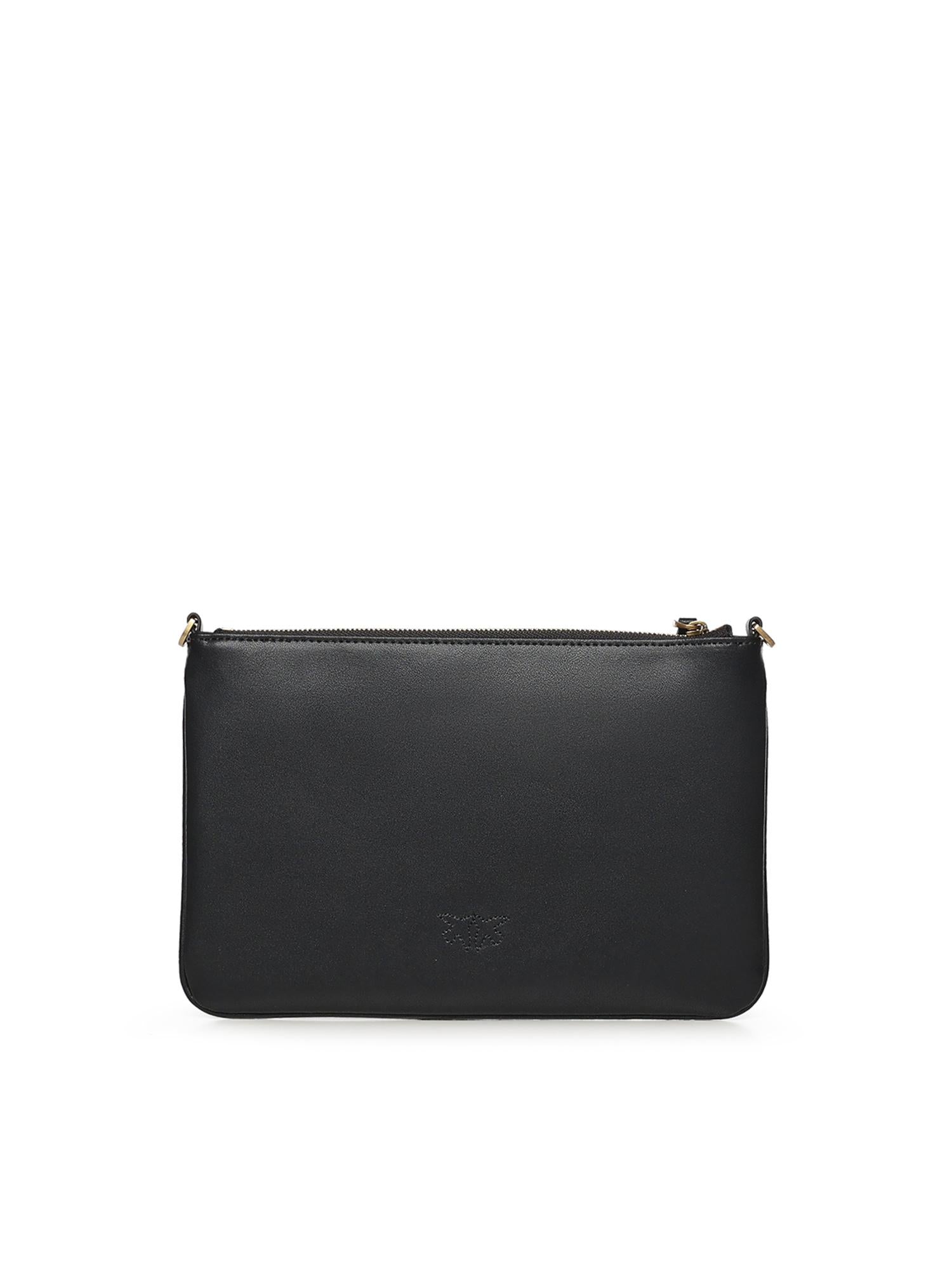 Borsa media a spalla Flat Love Bag Simply 100455 A0F1Z99Q PINKO 