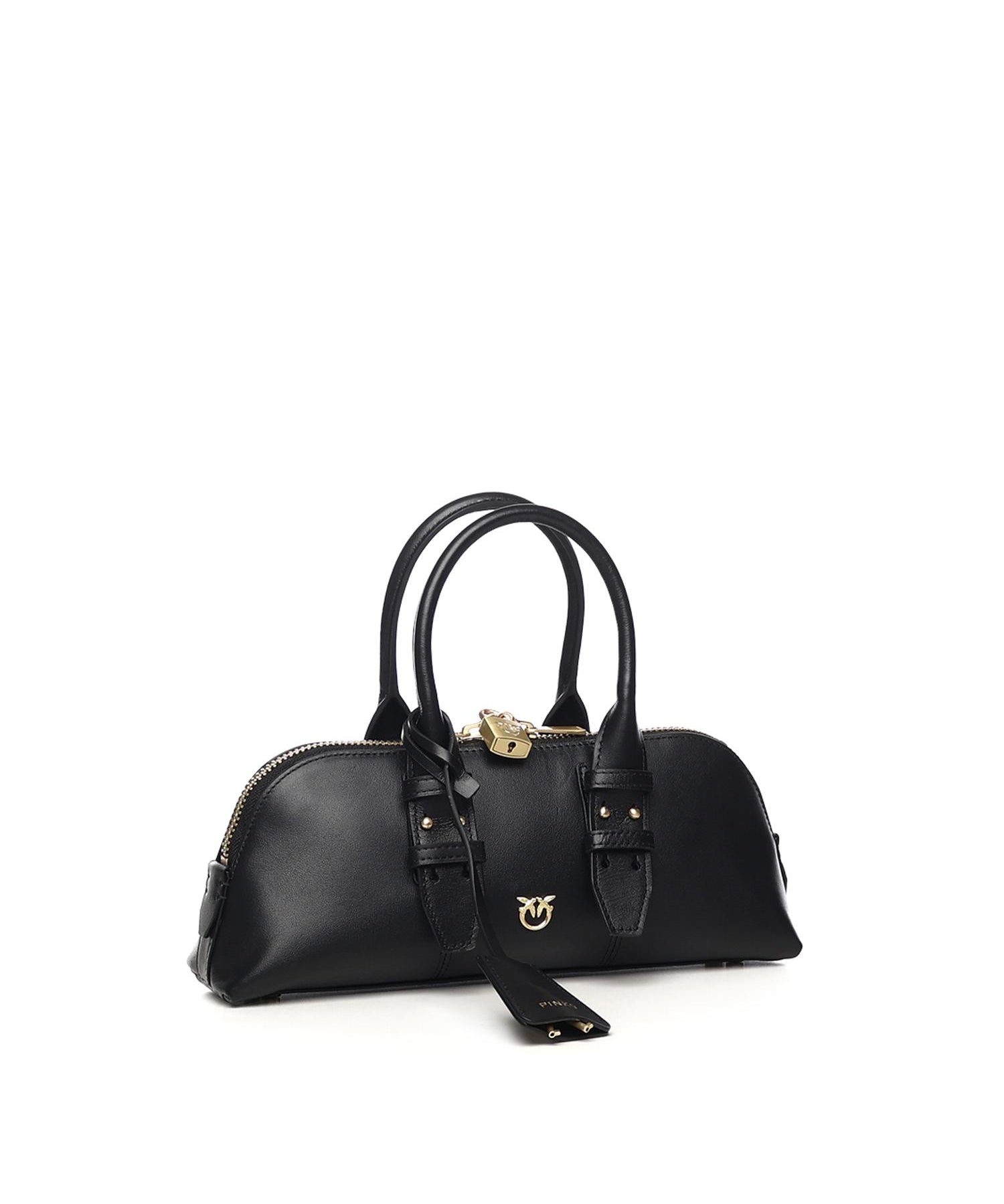 Borsa bowling Escape Bag Horizontal in pelle 105334 A0QOZ99V PINKO 