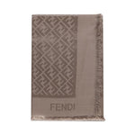 Scialle in seta e lana FF Jacquard FXT069 AJW7F1N3T FENDI 