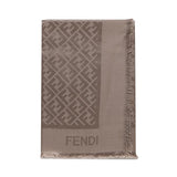 Scialle in seta e lana FF Jacquard FXT069 AJW7F1N3T FENDI 