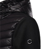 Giubbino con cappuccio e logo MK9940039 NERO MARKUP 