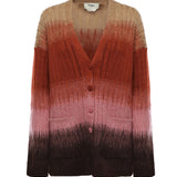 Cardigan in mohair e lana FZE540 AYLTF1TIN FENDI 