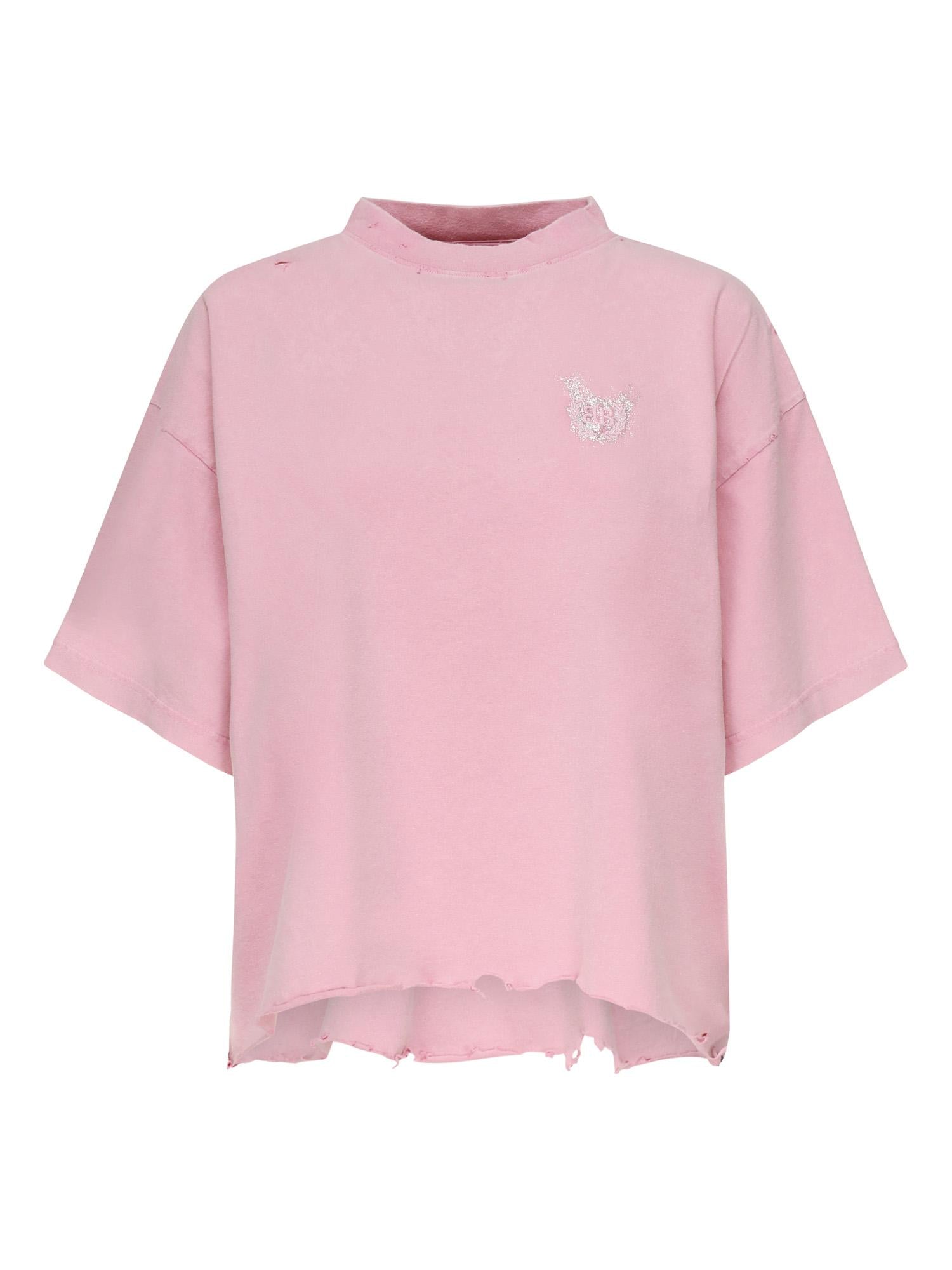 T-shirt cropped nail polish 783399 TSVD52014 BALENCIAGA 