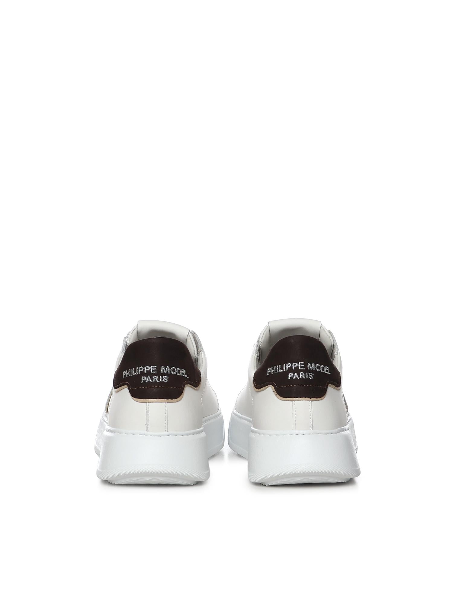 Sneaker Temple in pelle BTLU VU01 PHILIPPE MODEL 