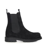 Stivaletti Chelsea in camoscio A56088 NERO CARMENS 