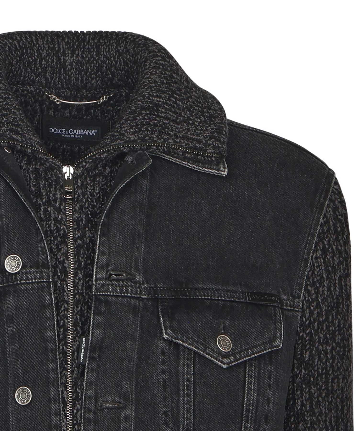 Giubbino in denim G9BTPD GJ701S9001 DOLCE & GABBANA 