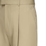 Pantaloni in twill di cotone leggero 749976 V4CS02145 BOTTEGA VENETA 