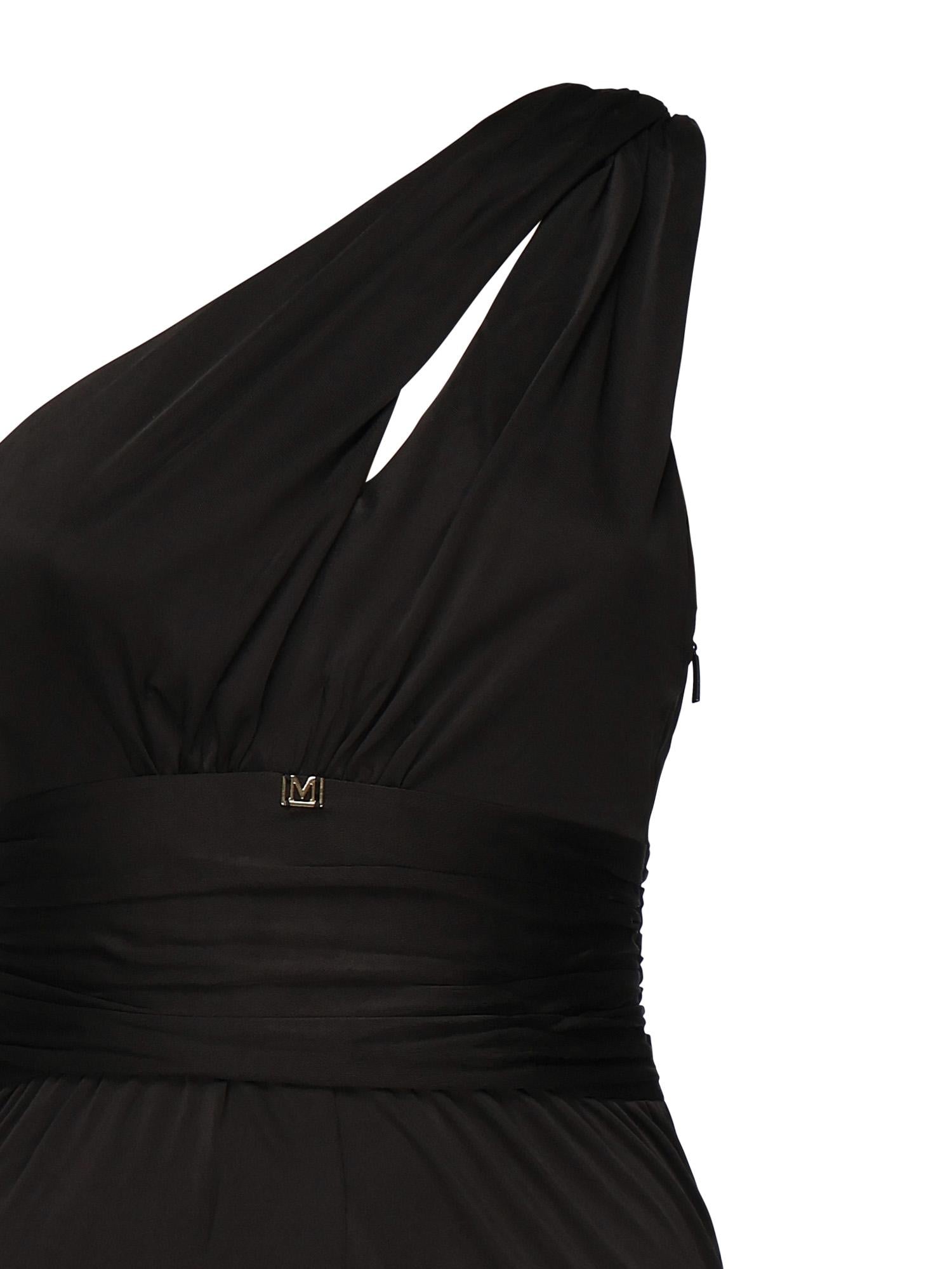 Abito lungo in viscosa 5YGK05 6334AJBLK MARCIANO BY GUESS 