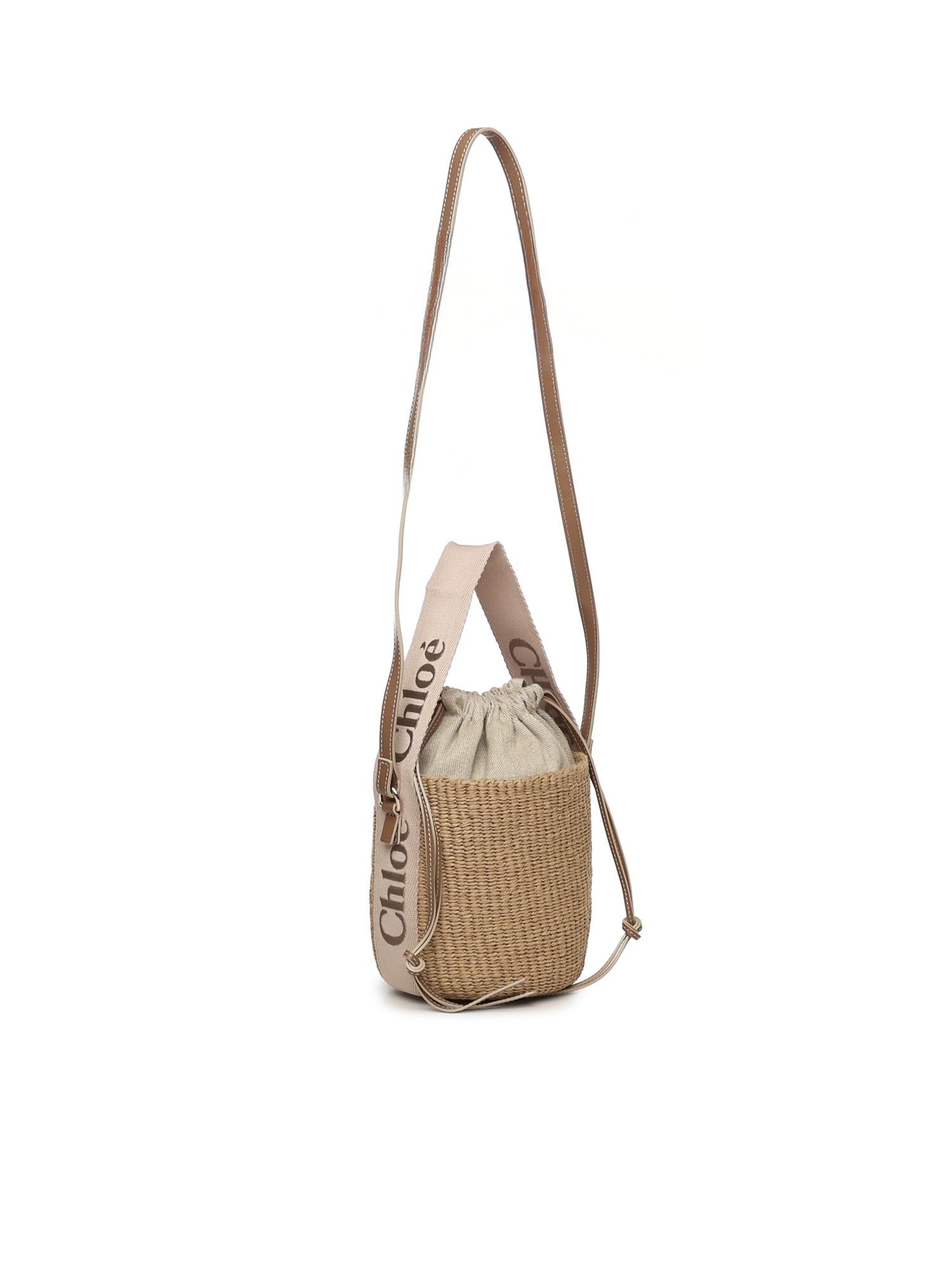 Borsa cesto piccola Woody CHC23AS381 L18 CHLOÉ 