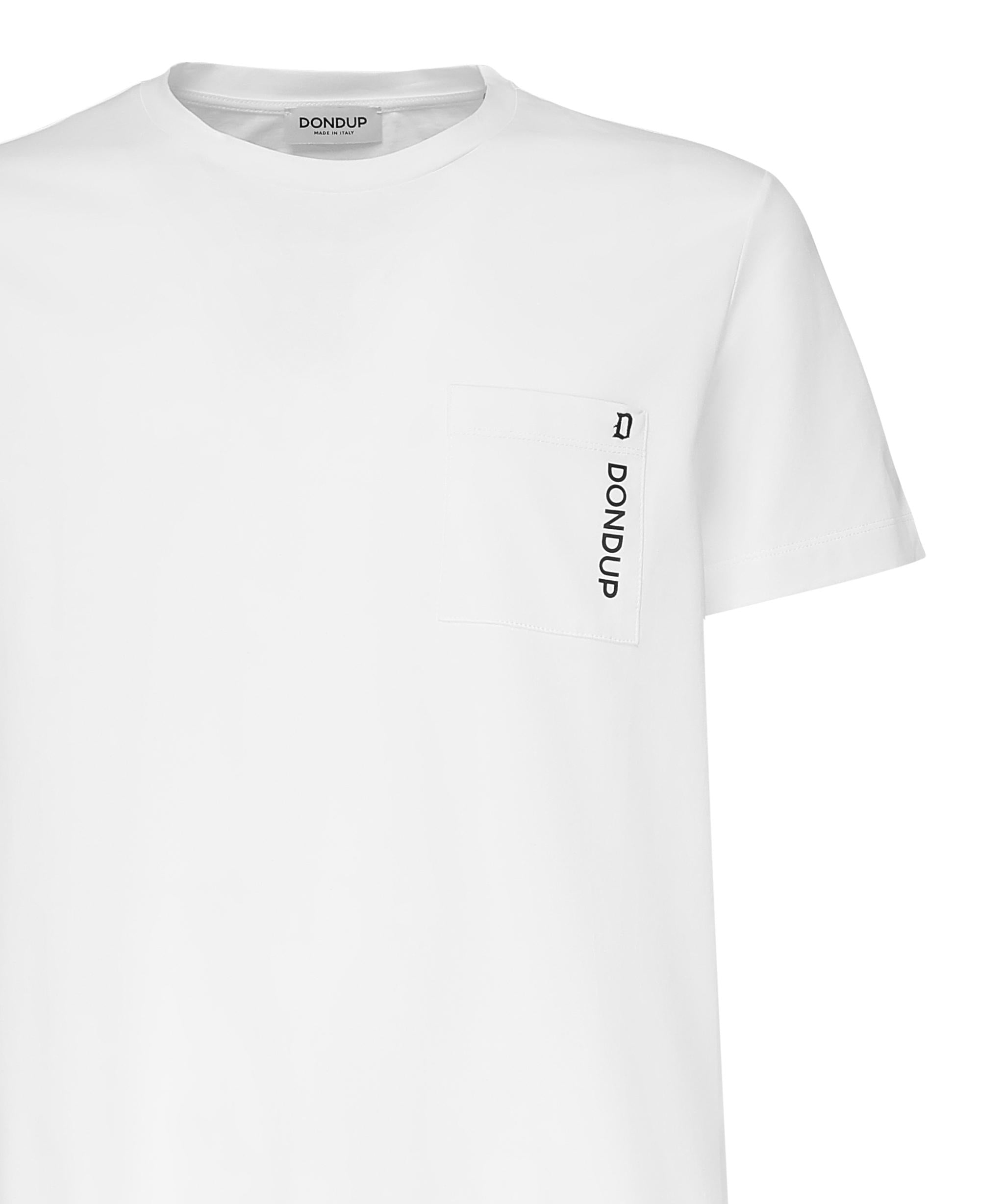 T-shirt in jersey con logo US356 JF0271UIS9000 DONDUP 