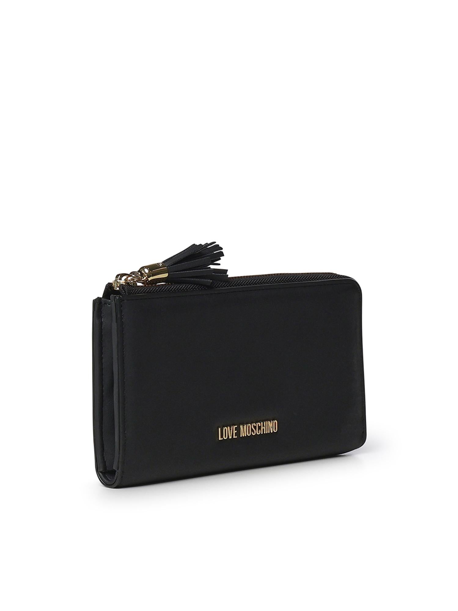 Portafoglio con logo JC5690PP1OKD0 000 LOVE MOSCHINO 